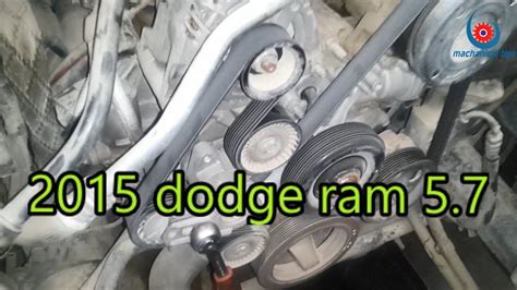 serpentine belt dodge ram 1500